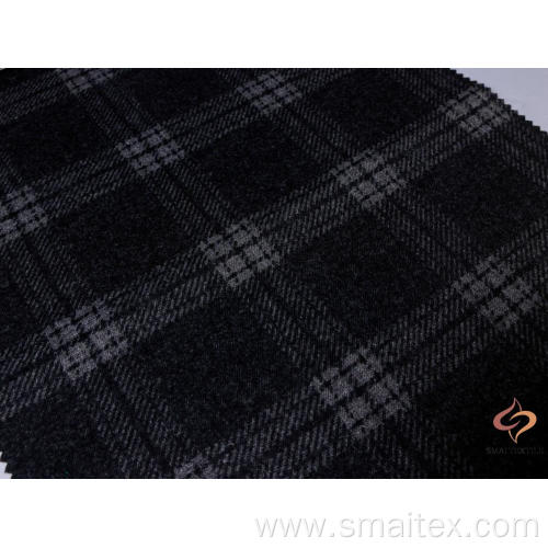 160D Poly Plaid Fabric Imitation Wool Fabric